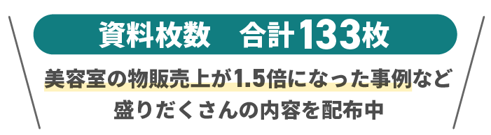 資料枚数　合計133枚