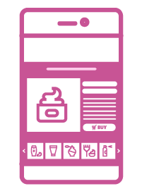 LINE上にオンラインショップを開設